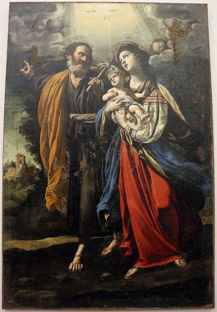 Fuga in egitto, 1634 - Museo Civico di Gubbio